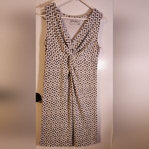 Eddie Bauer Geometric Patterned Dress